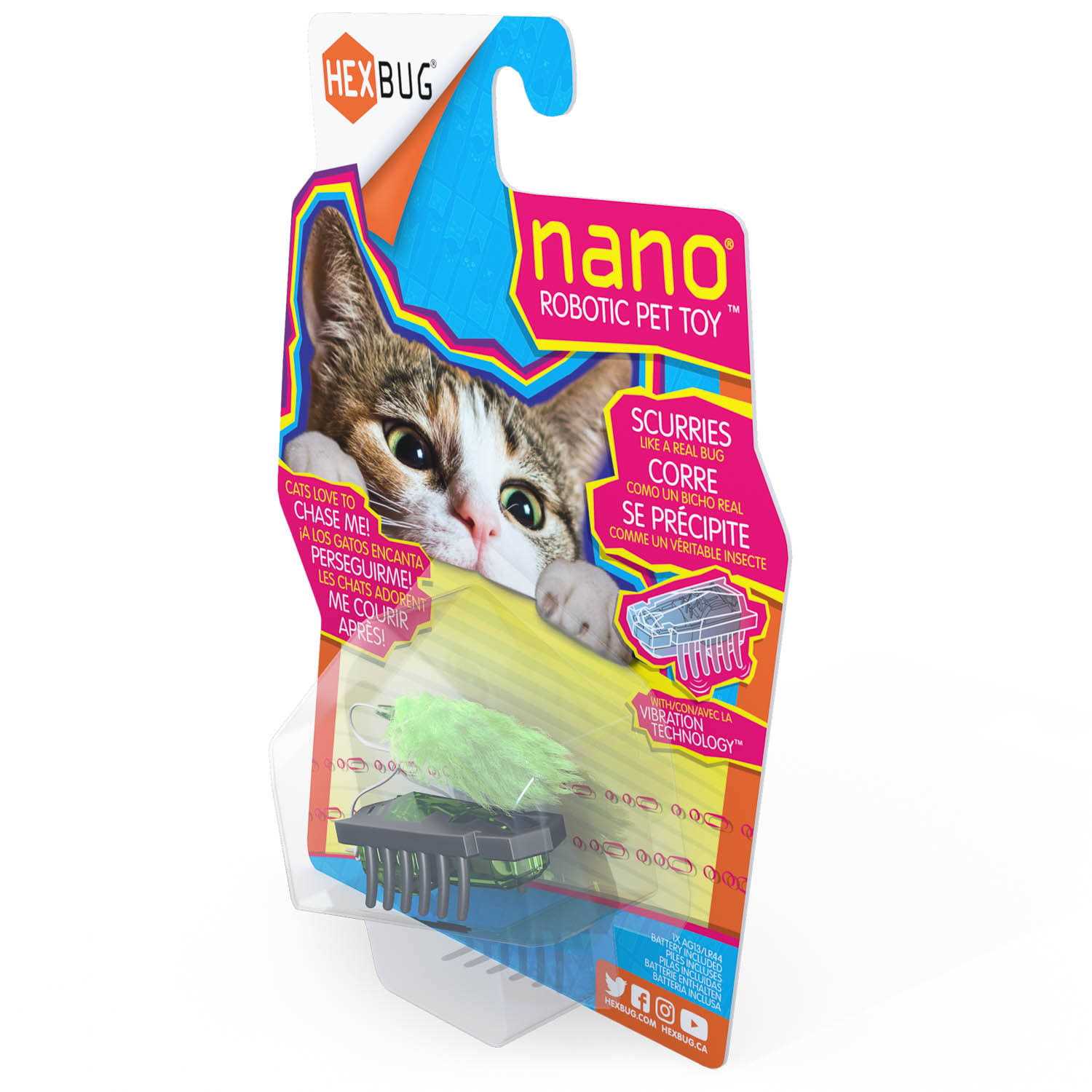 Hexbug Nano Robotic Cat Toy - Pet Supplies online sale